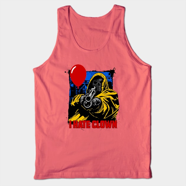 REVENGE TO THE CLOWN Tank Top by theanomalius_merch